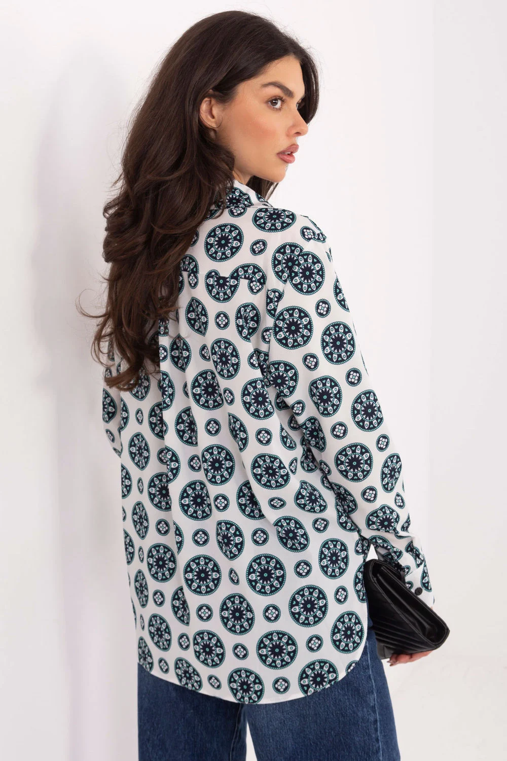 Chemise manche longue grise – Image 3