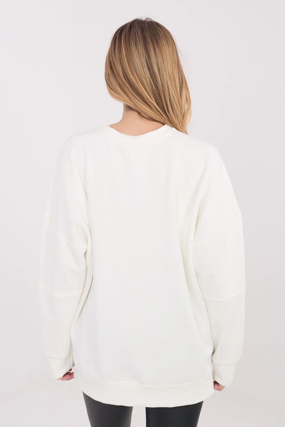 Sweatshirt beige – Image 3