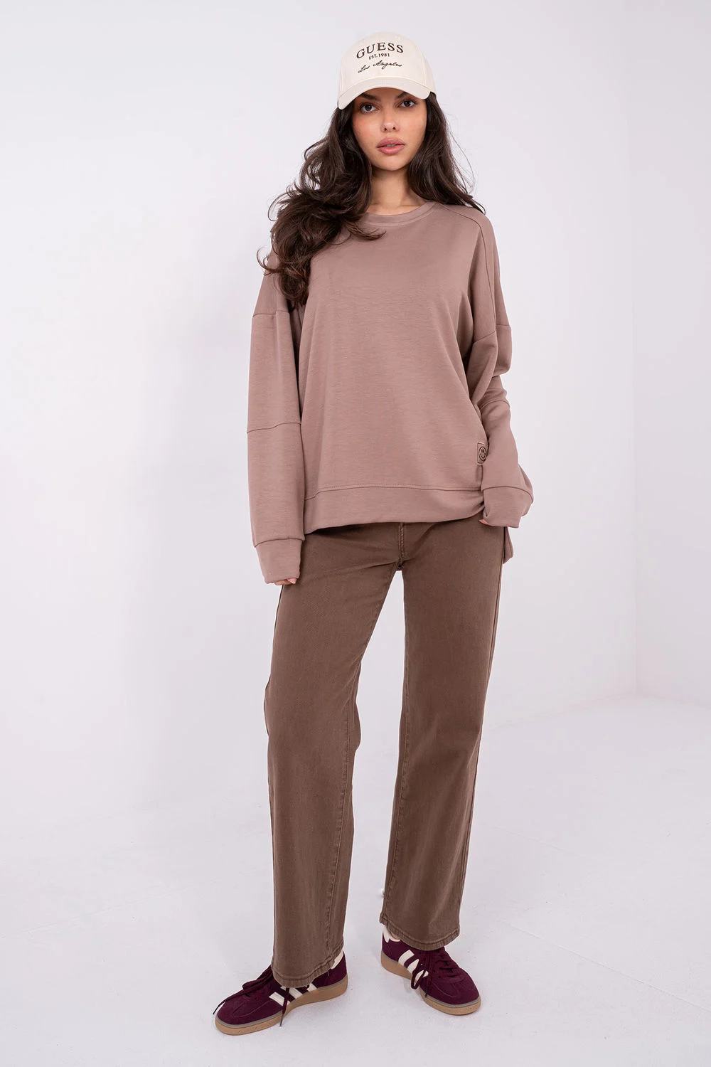 Sweatshirt beige – Image 2
