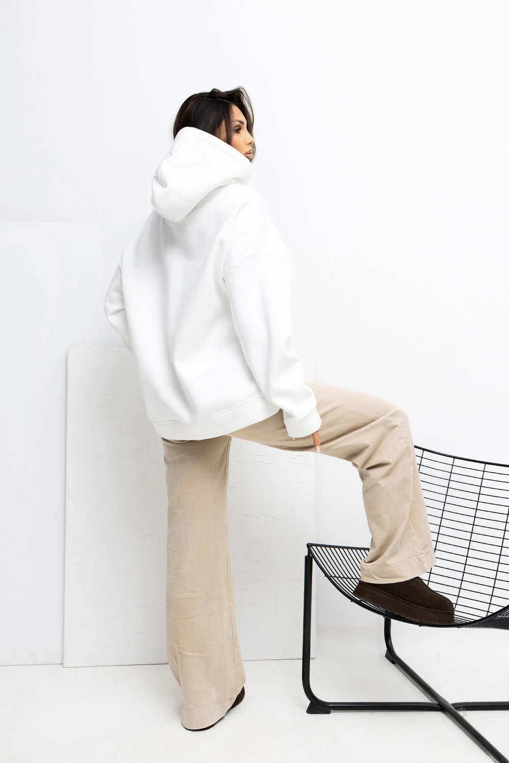 Sweatshirt beige – Image 3