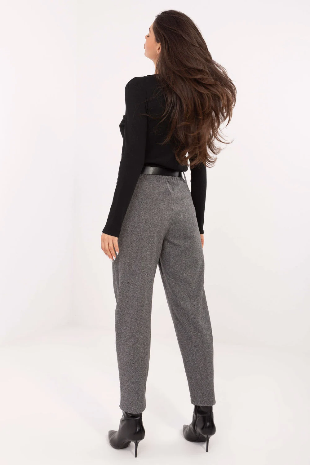 Pantalon femme gris – Image 3
