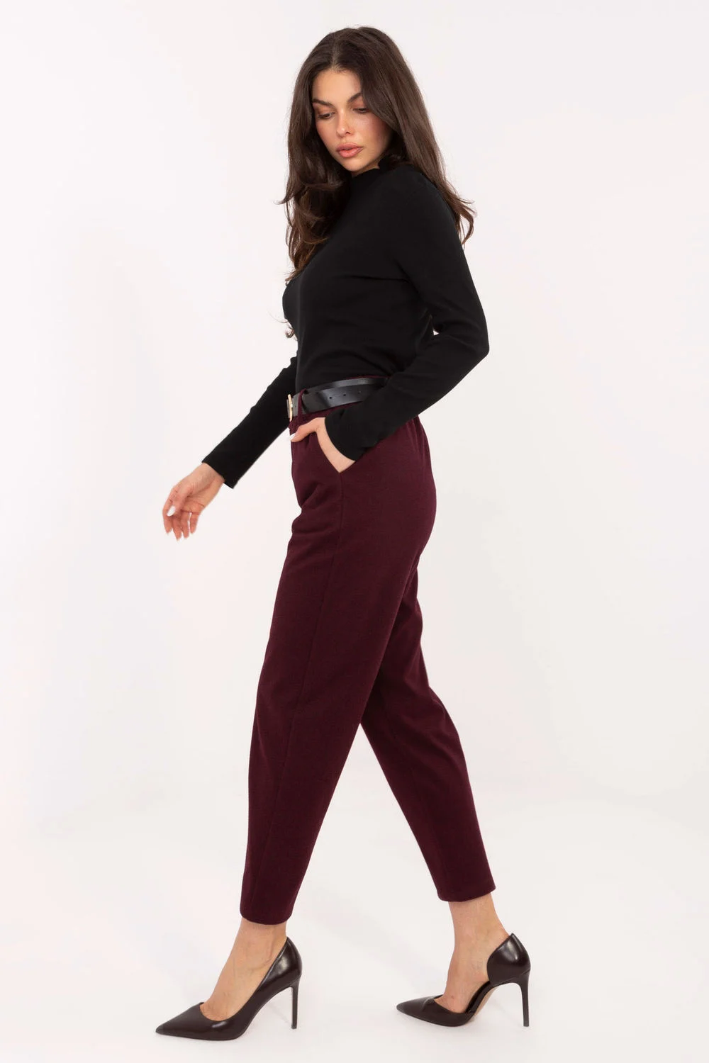 Pantalon femme rouge – Image 2