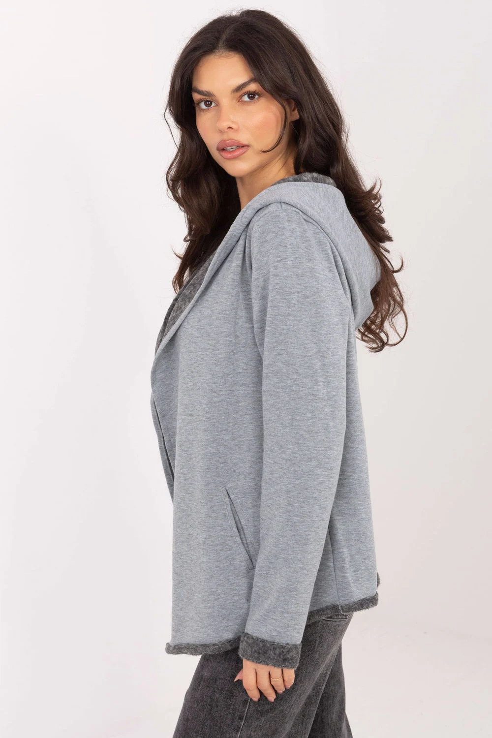 Sweatshirt gris – Image 2