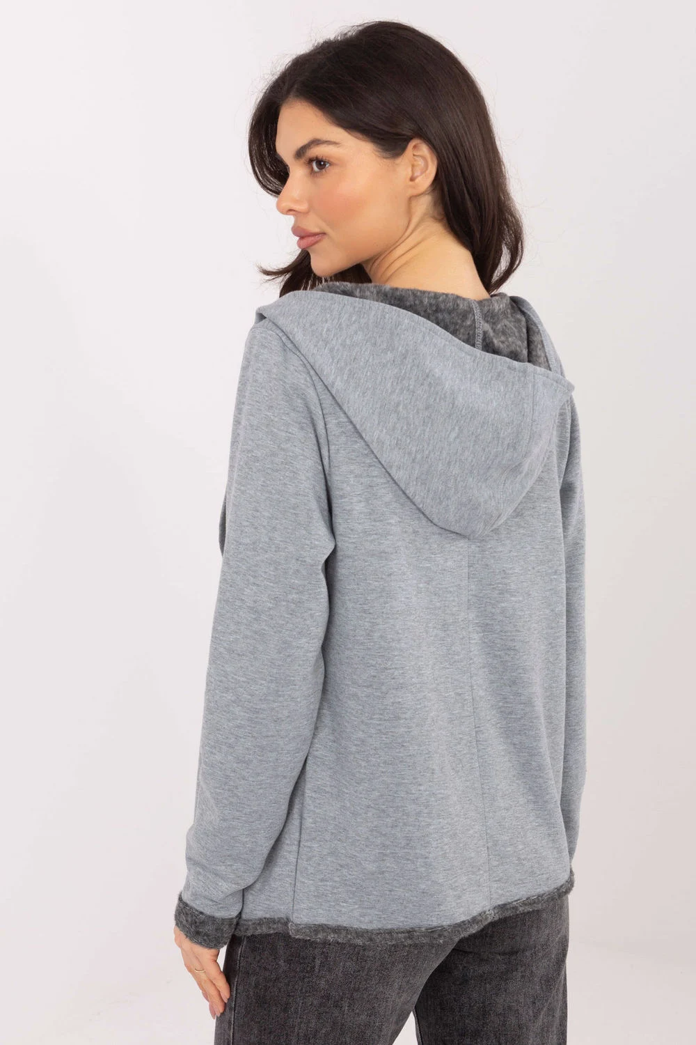 Sweatshirt gris – Image 3