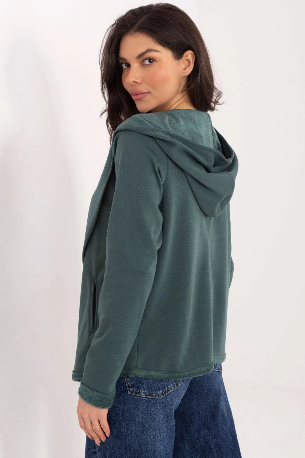Sweatshirt vert – Image 3