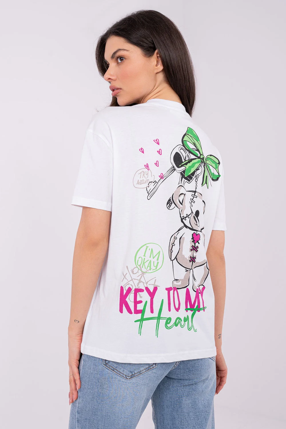 T-shirt blanc – Image 3