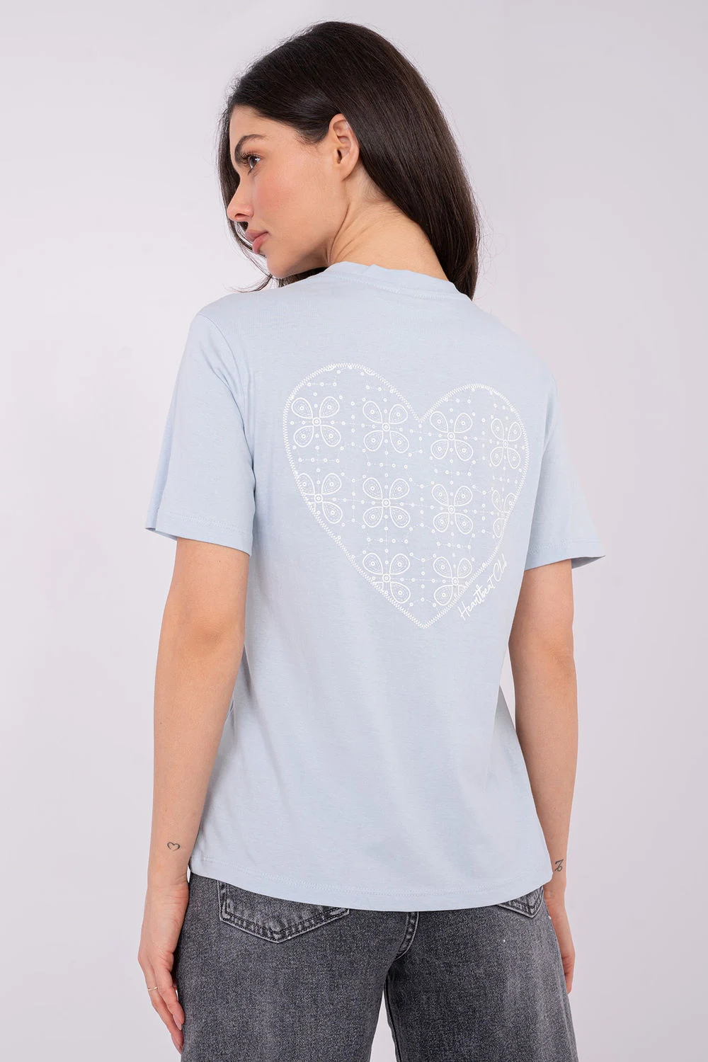 T-shirt bleu – Image 3