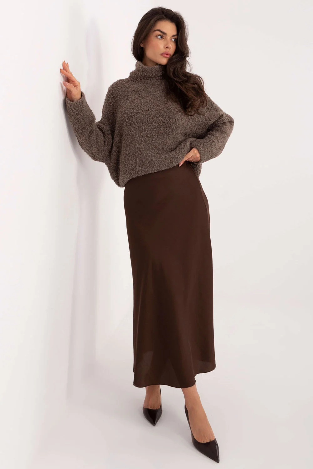 Col roulé beige – Image 2