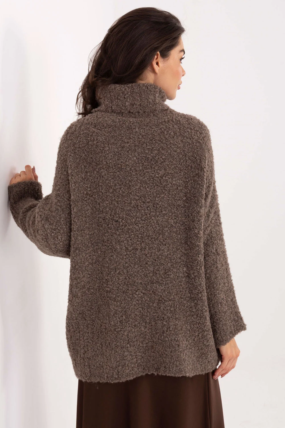 Col roulé beige – Image 3