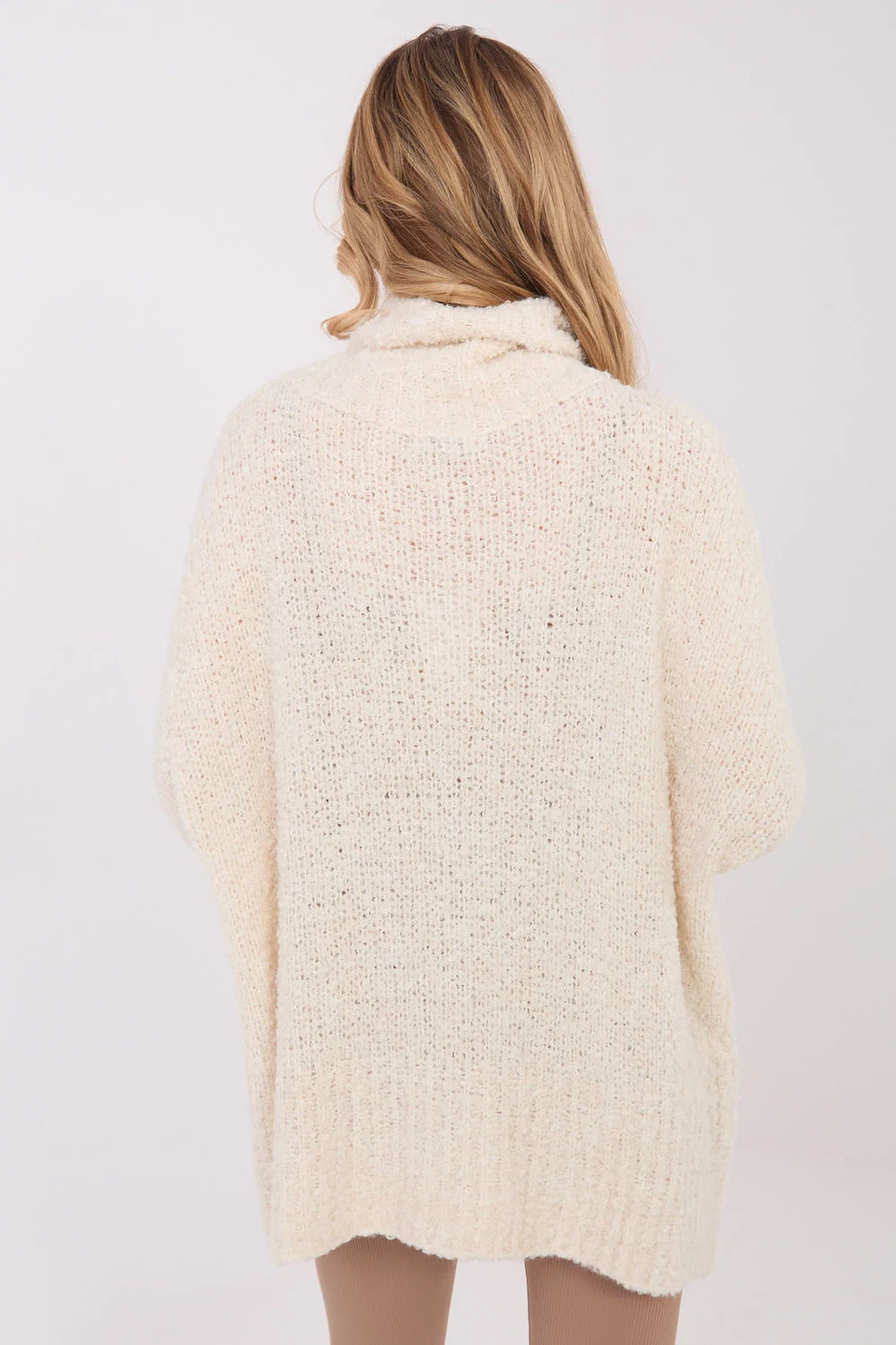 Col roulé beige – Image 3