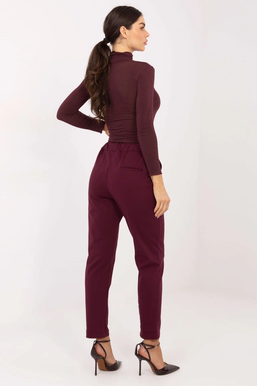 Pantalon femme rouge – Image 3