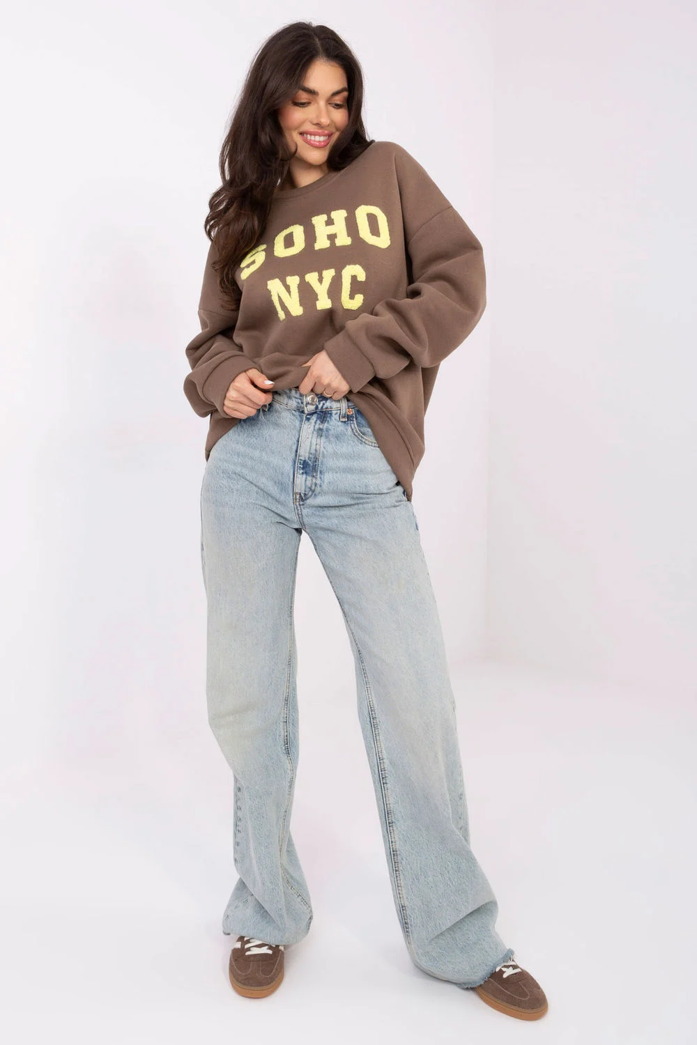 Sweatshirt beige – Image 2