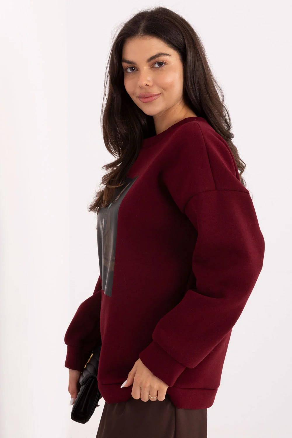 Sweatshirt rouge – Image 2