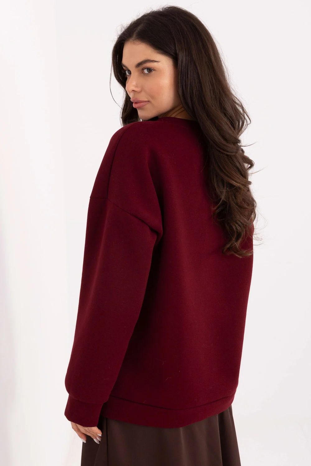 Sweatshirt rouge – Image 3