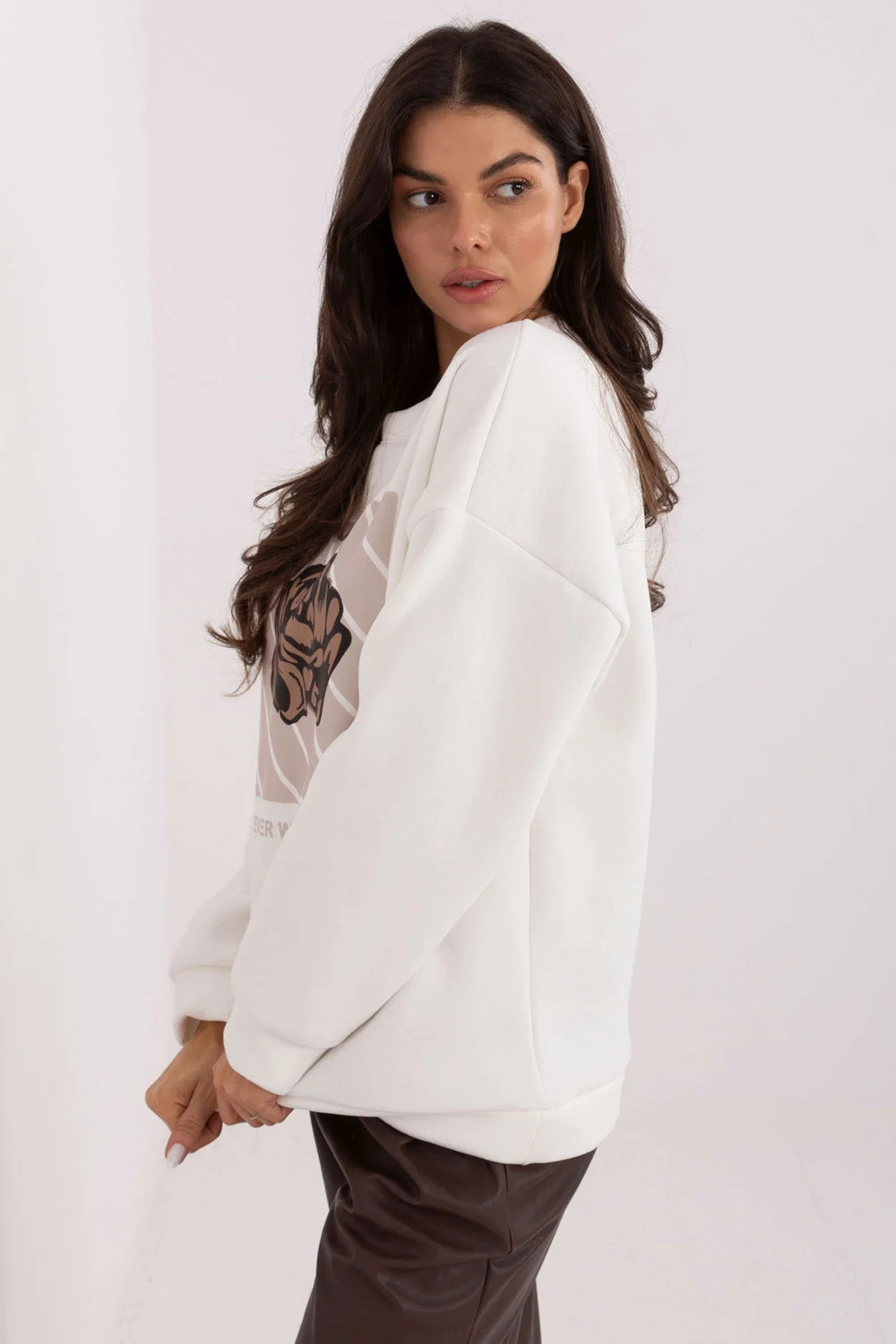 Sweatshirt beige – Image 2