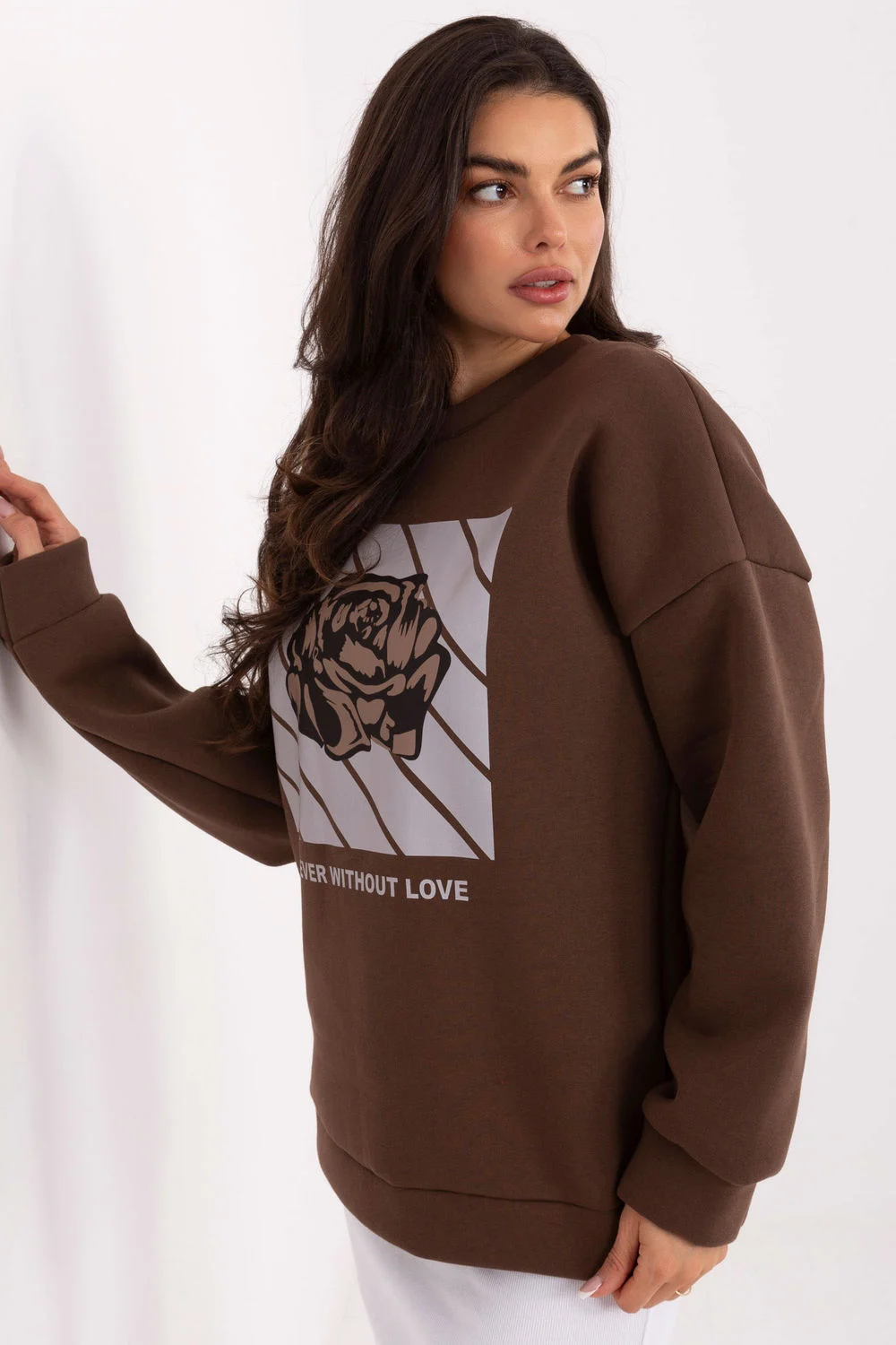 Sweatshirt brun – Image 2