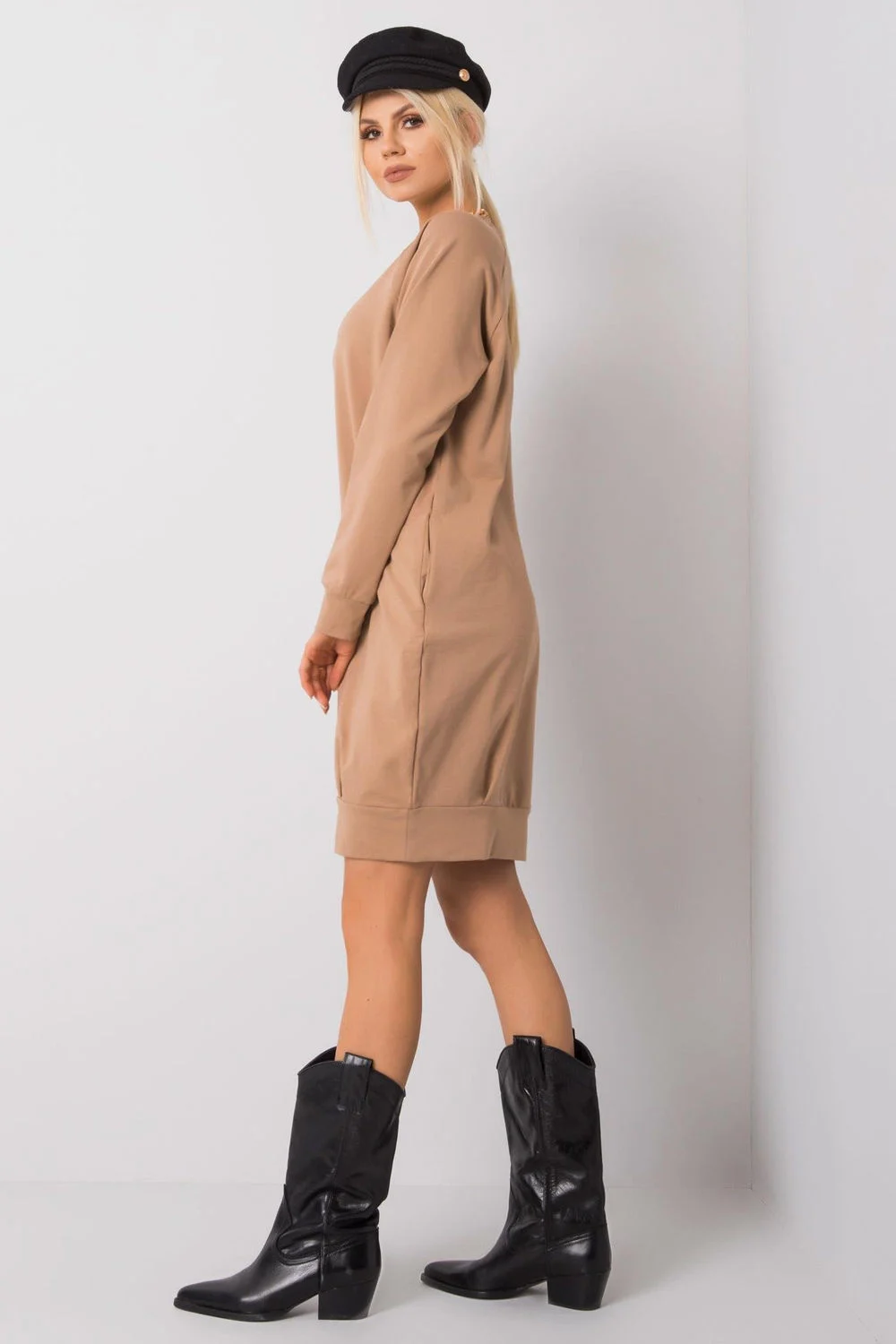 Robe de jour brune – Image 2