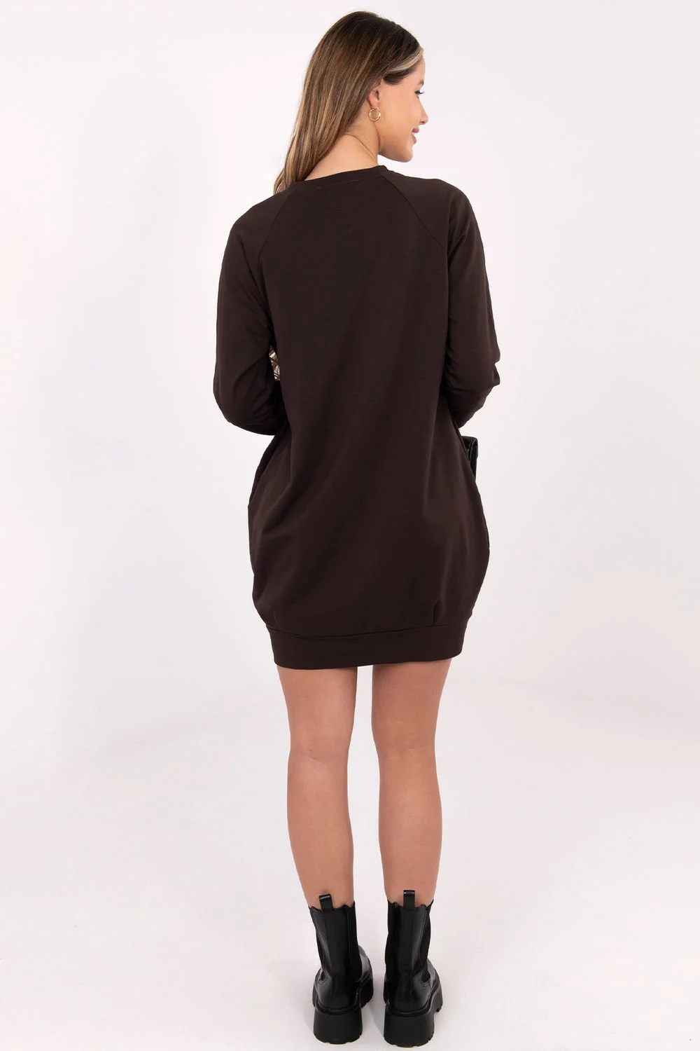 Robe de jour brune – Image 3