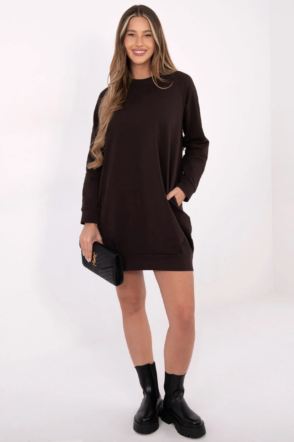 Robe de jour brune – Image 4
