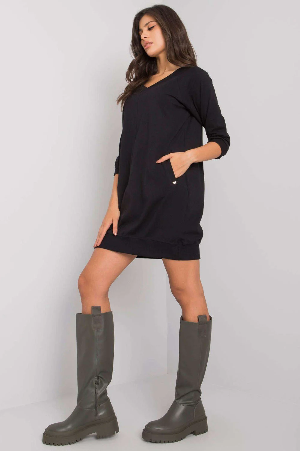 Robe de jour noire – Image 2