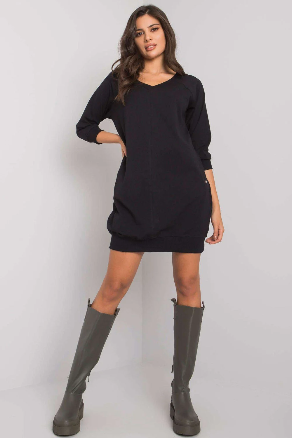 Robe de jour noire – Image 4