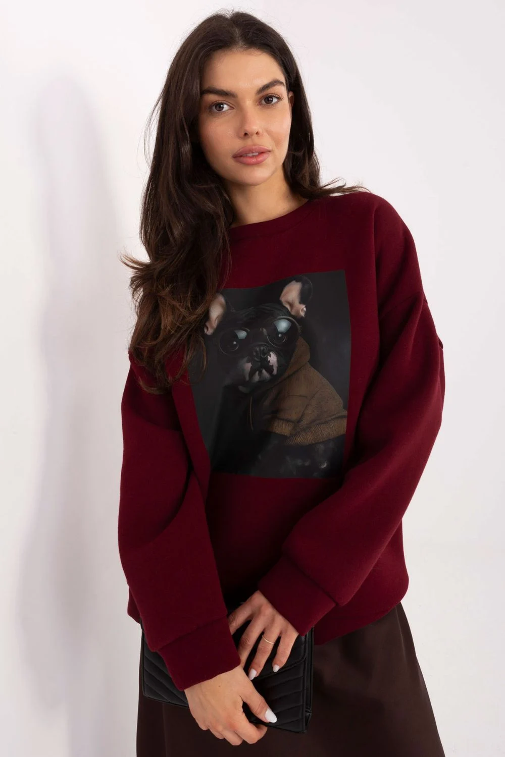 Sweatshirt rouge – Image 4