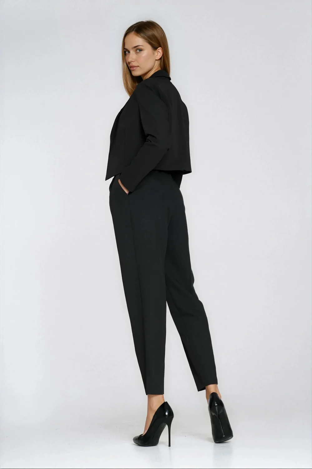 Blazer femme noir – Image 3