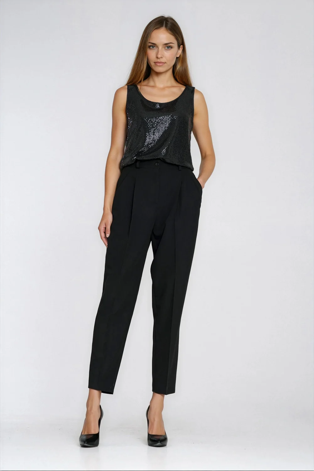 Pantalon femme noir – Image 4