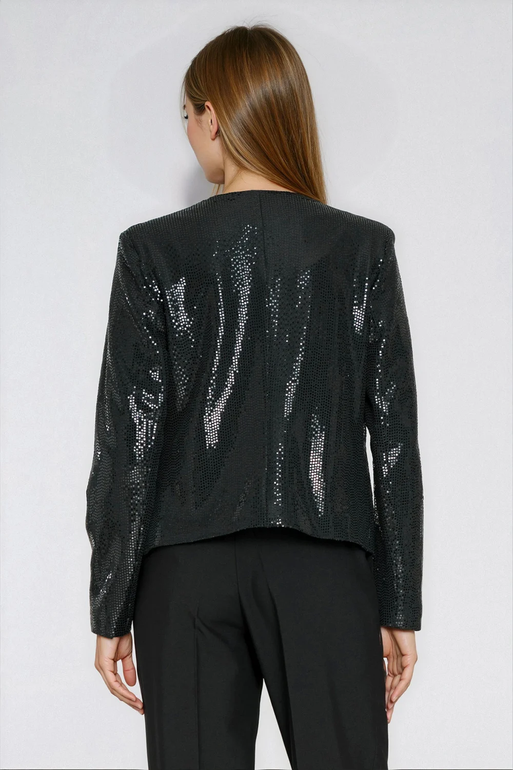 Blazer femme noir – Image 3