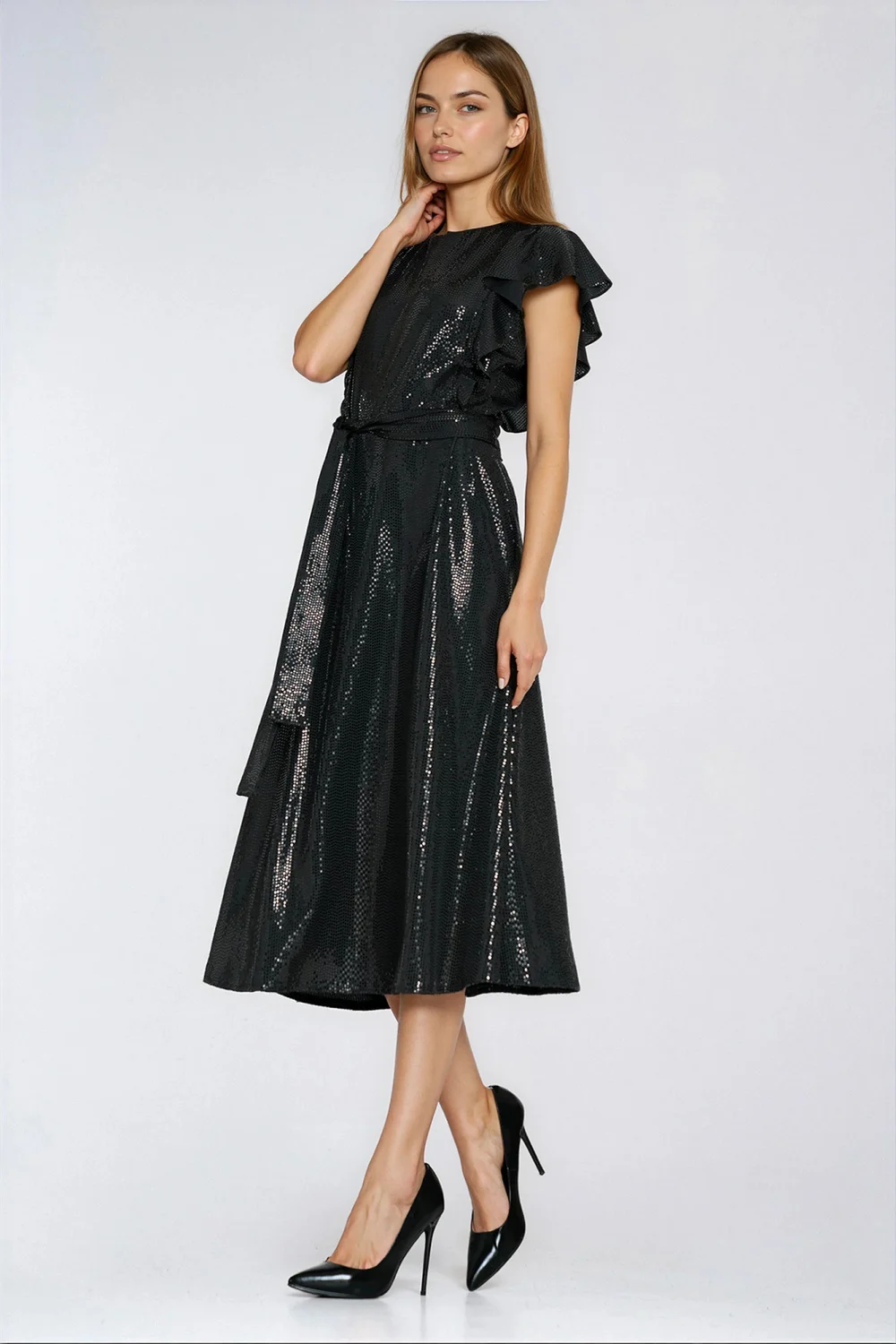 Robe de soirée noire – Image 2