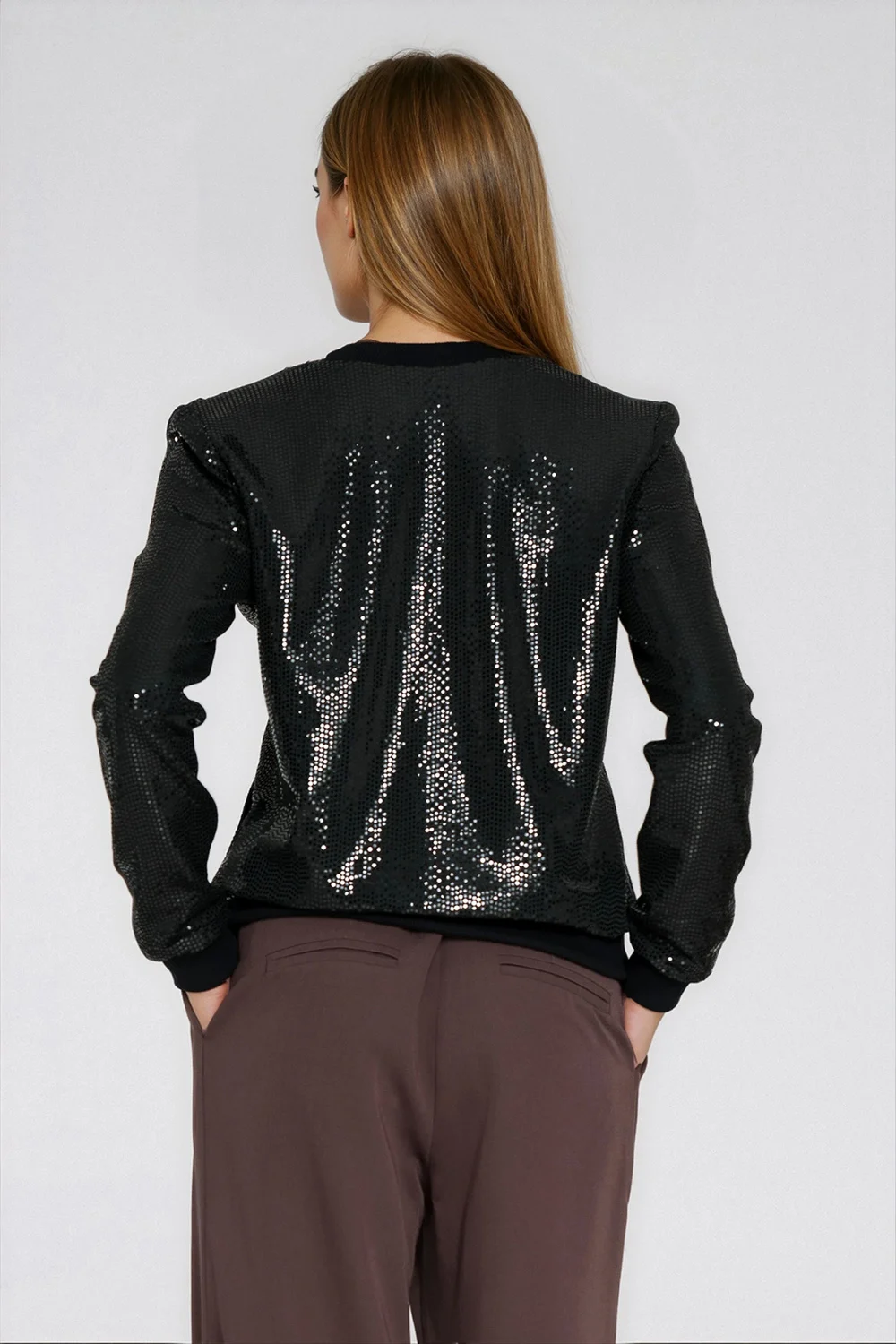 Sweatshirt noir – Image 3