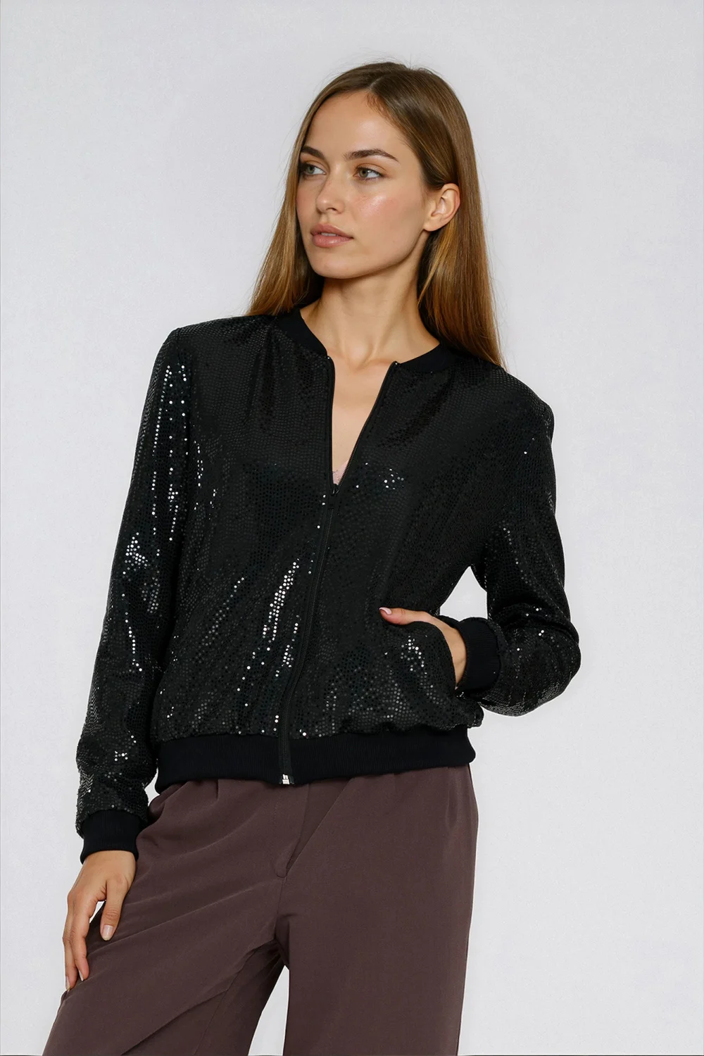 Sweatshirt noir – Image 4