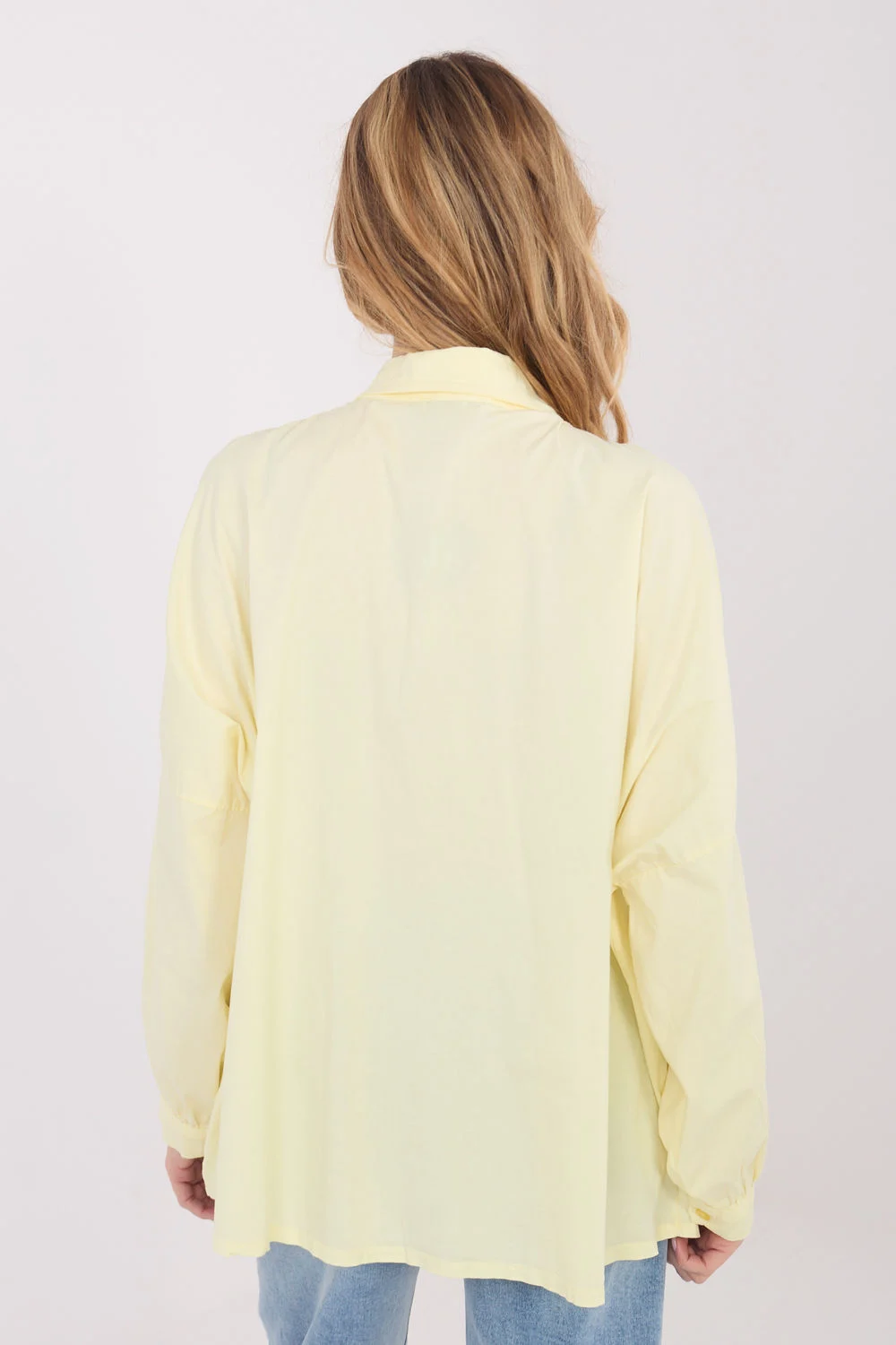 Chemise manche longue jaune – Image 3