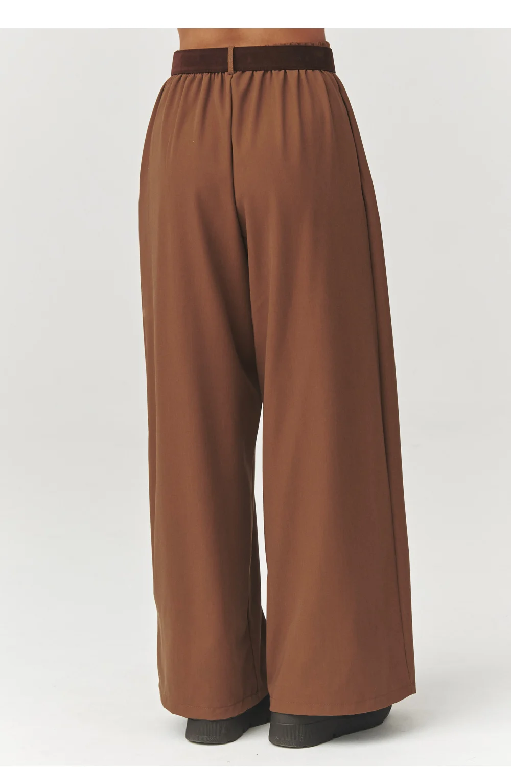 Pantalon femme brun – Image 3