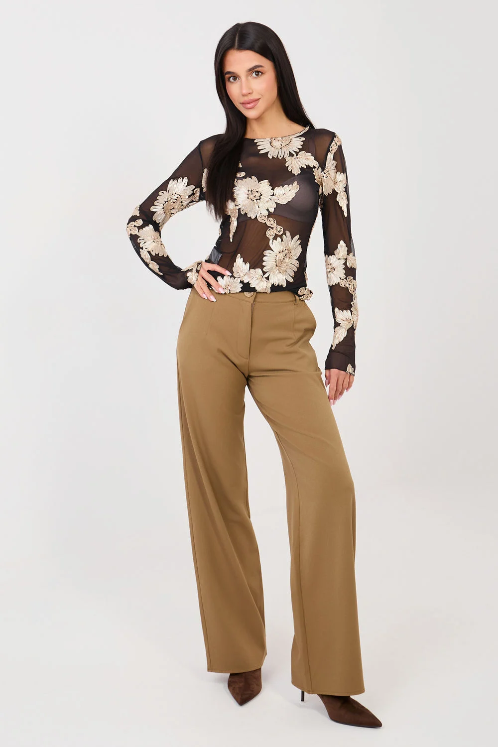 Chemisier beige – Image 2