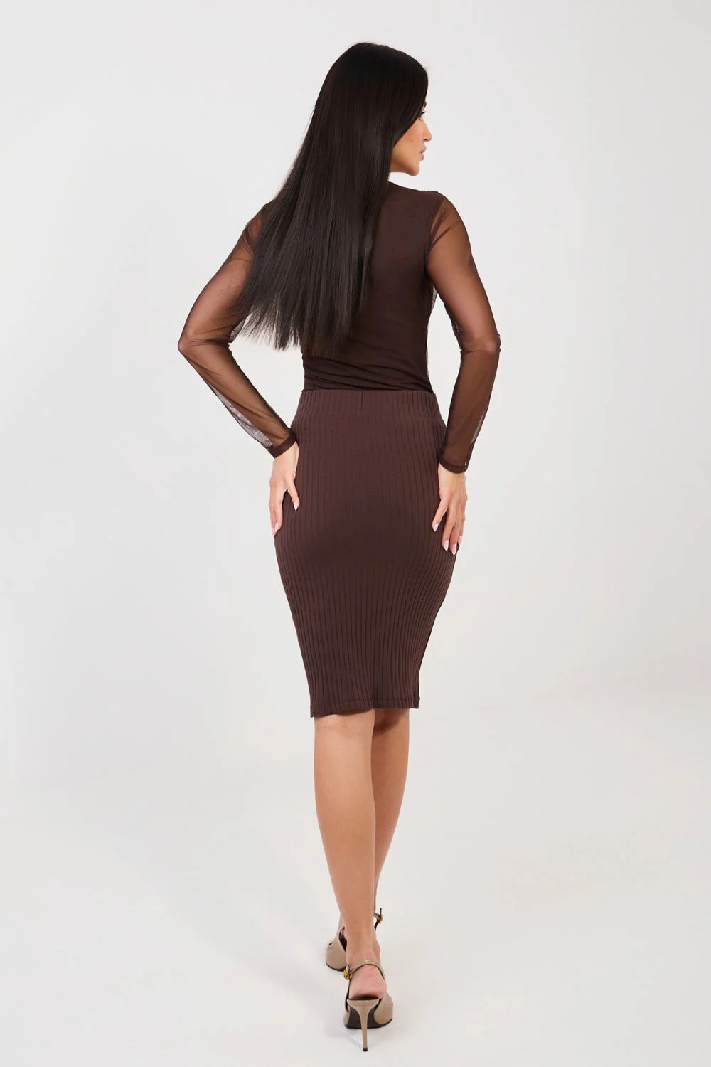 Jupe brune – Image 4