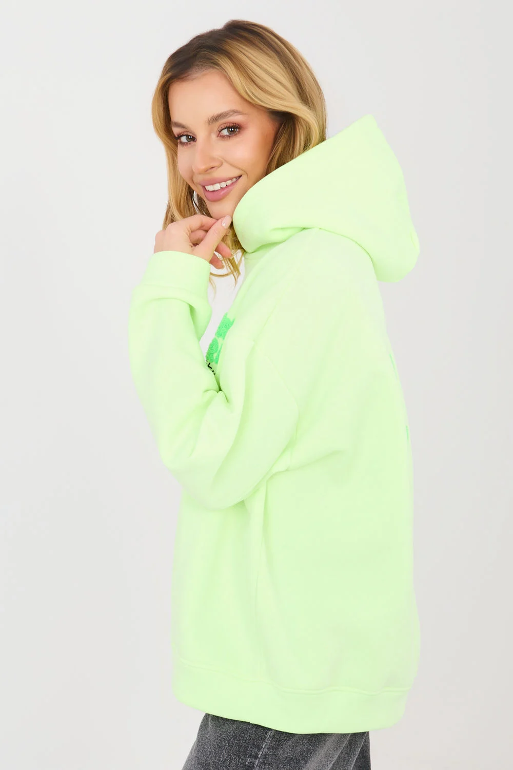 Sweatshirt vert
