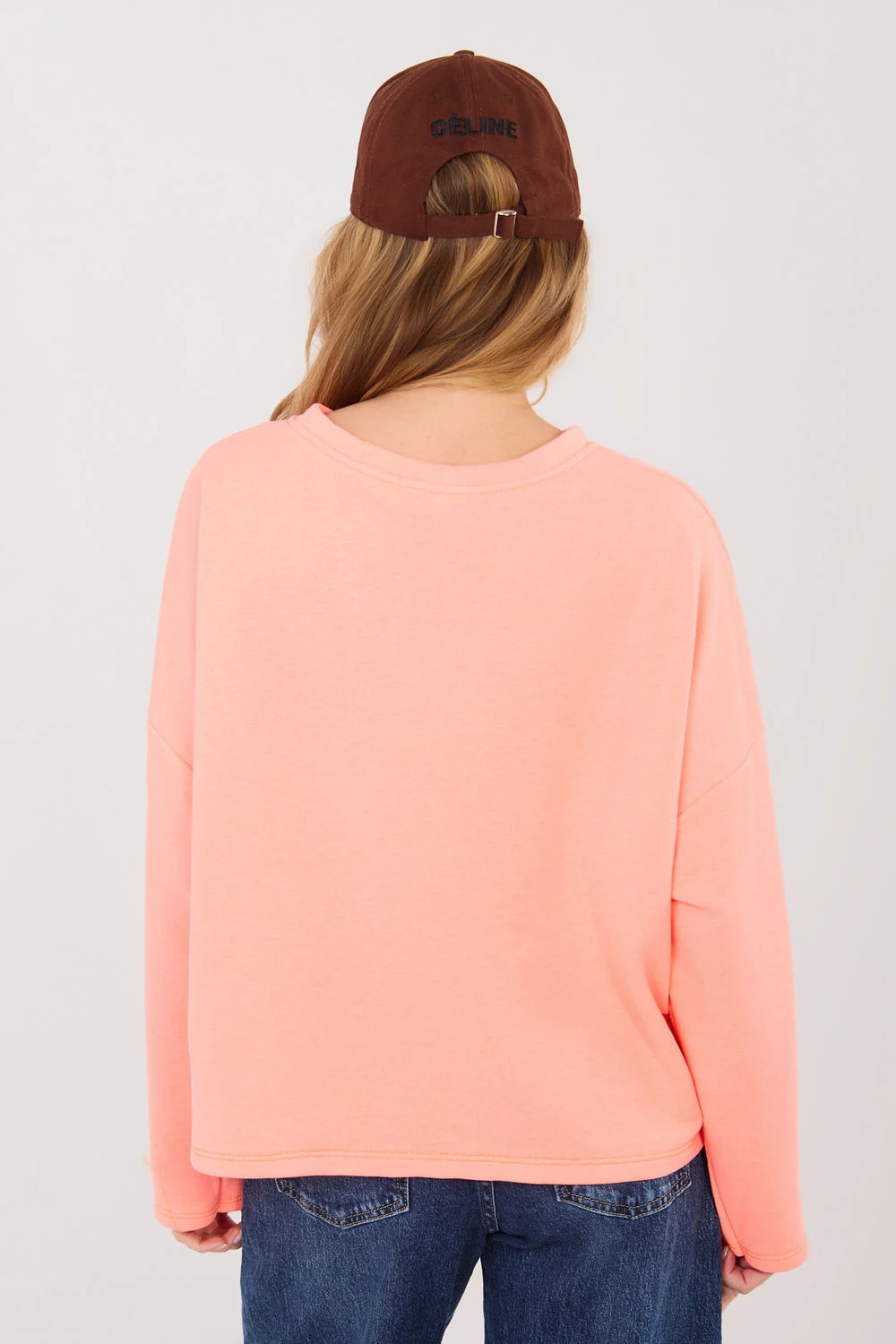 Sweatshirt orange – Image 3