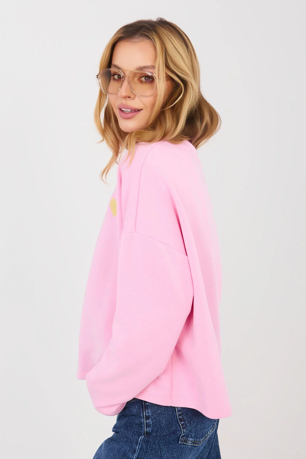 Sweatshirt rose – Image 2