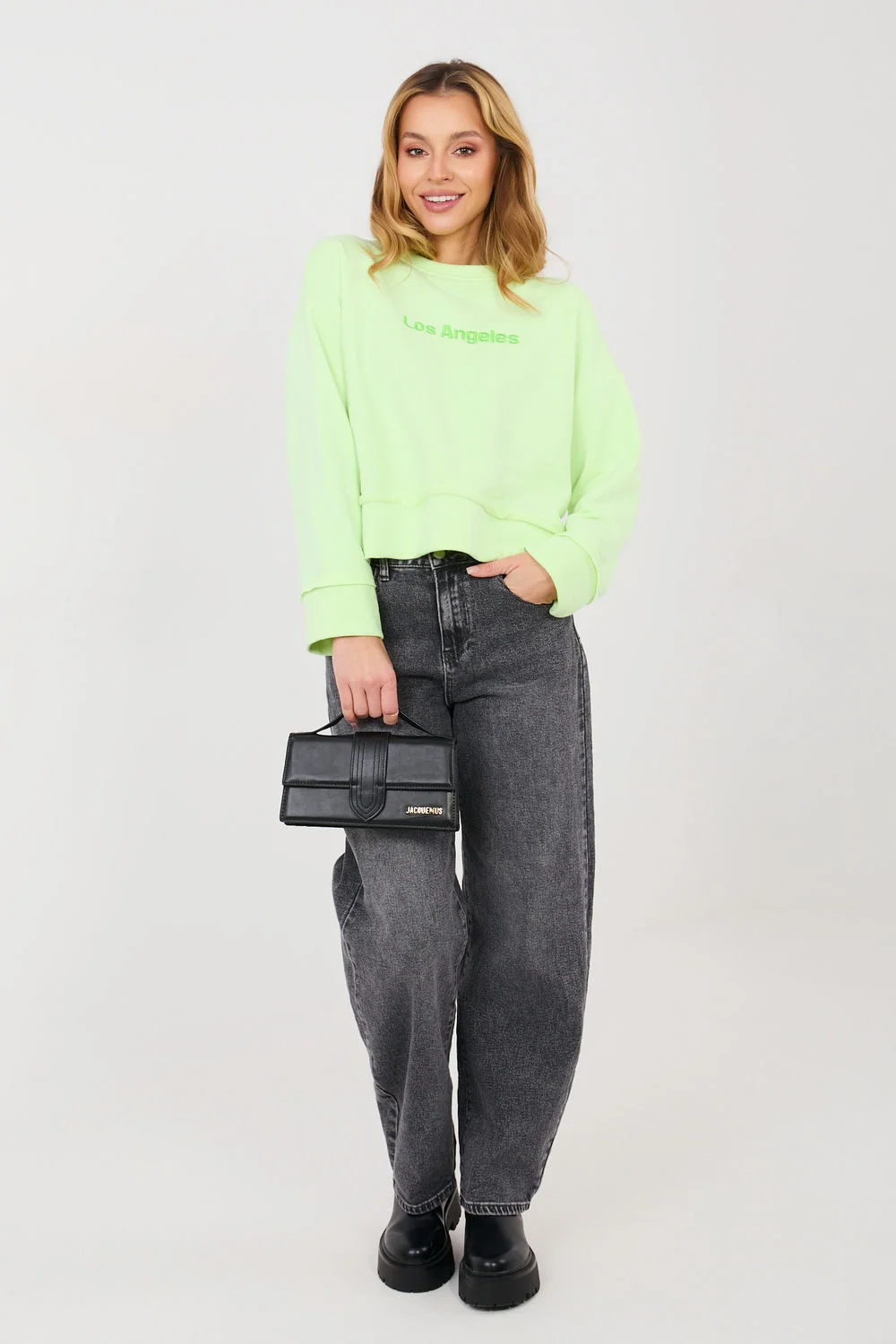 Sweatshirt vert – Image 2