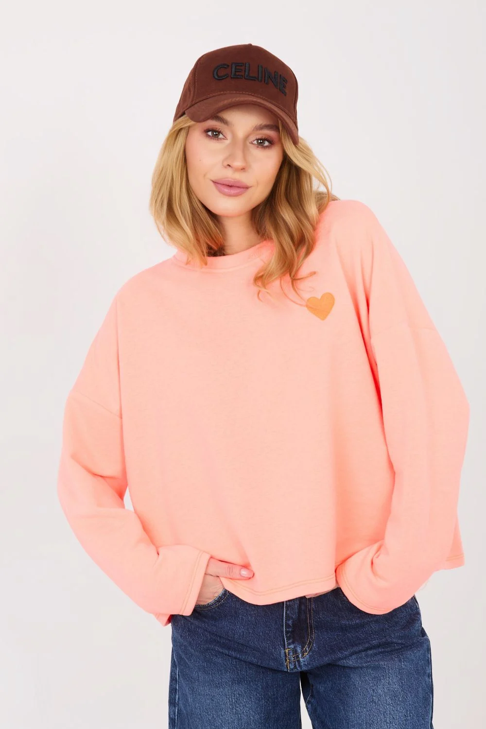 Sweatshirt orange – Image 4