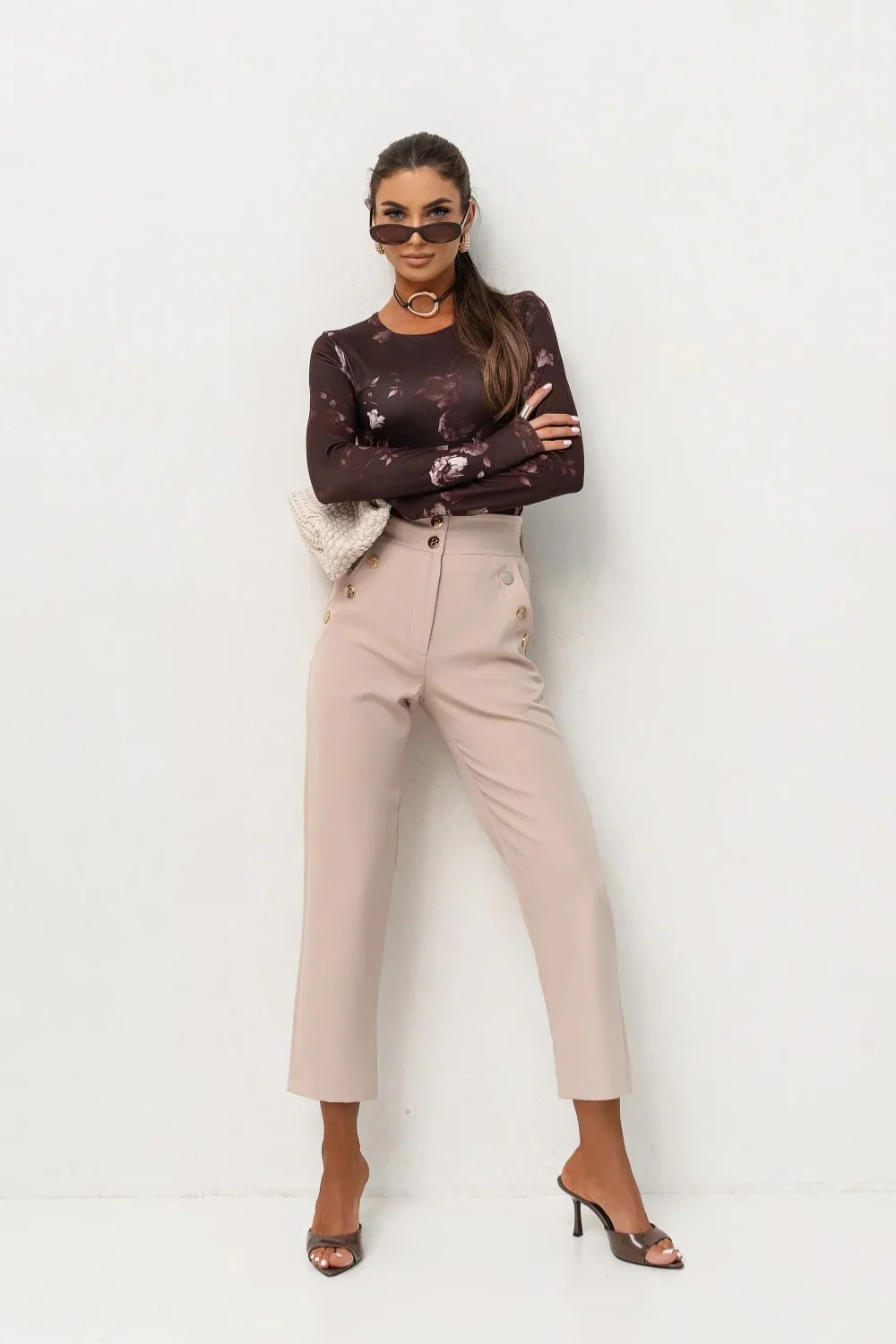 Chemisier brun – Image 2