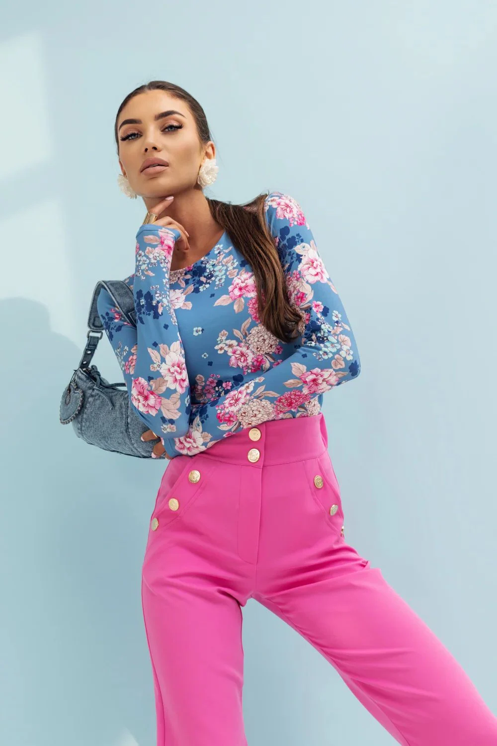 Chemisier bleu – Image 2