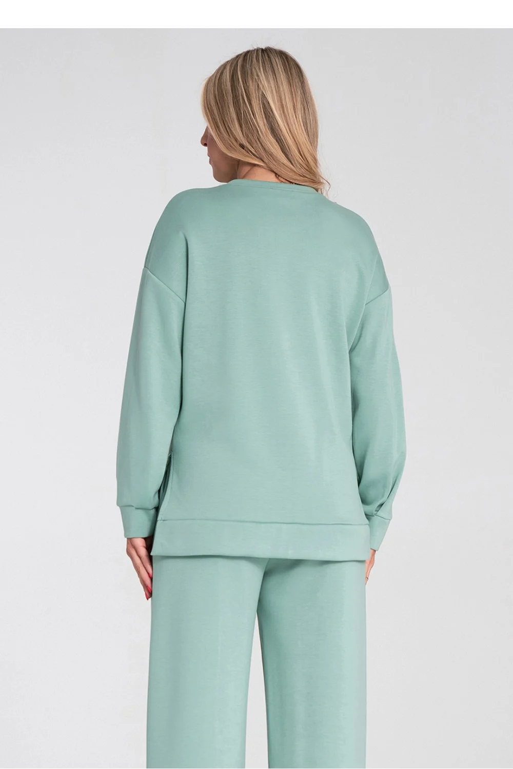 Sweatshirt vert – Image 3