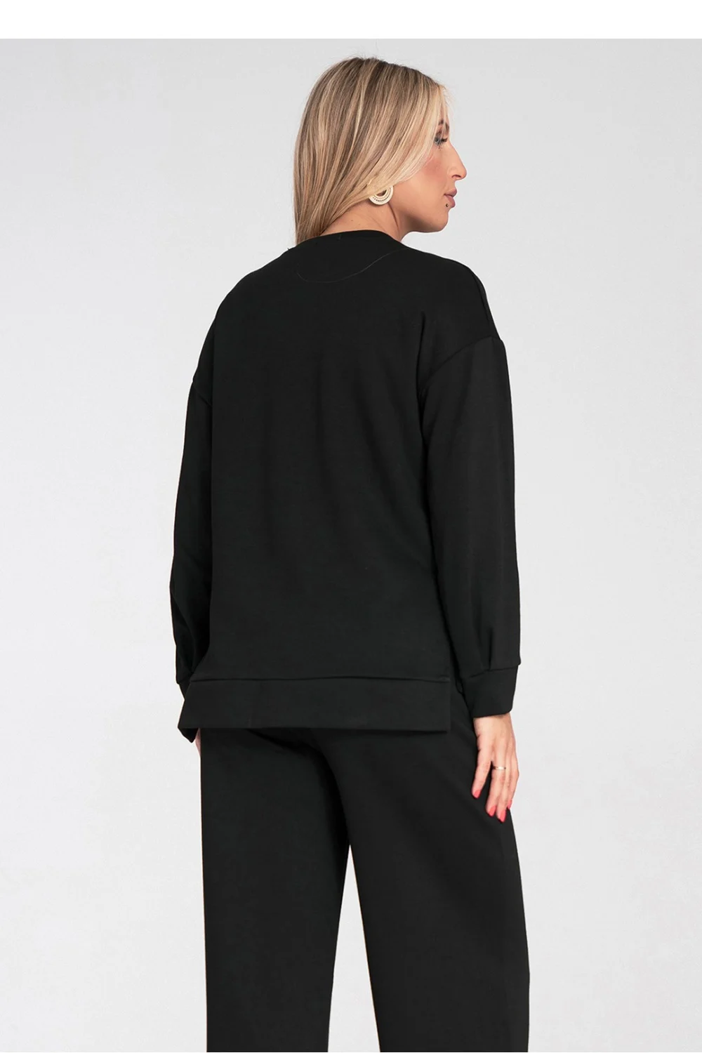 Sweatshirt noir – Image 3