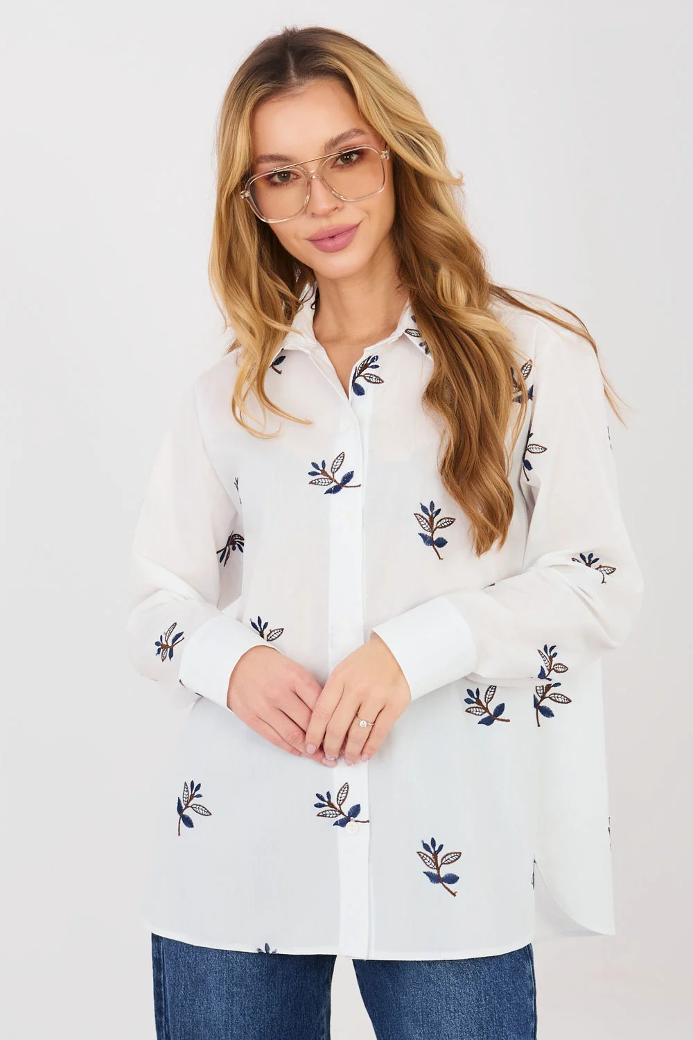 Chemise manche longue blanche