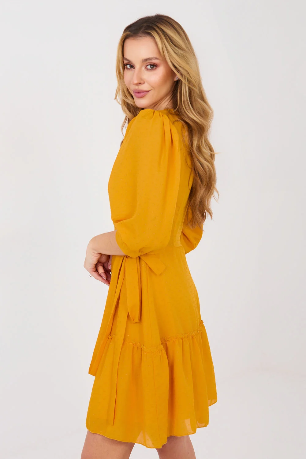 Robe de jour jaune – Image 2