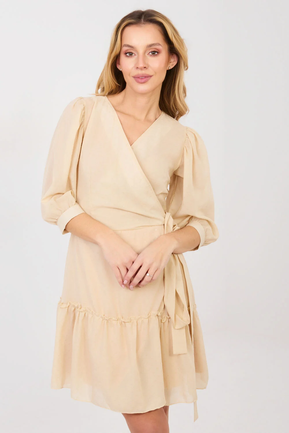 Robe de jour beige
