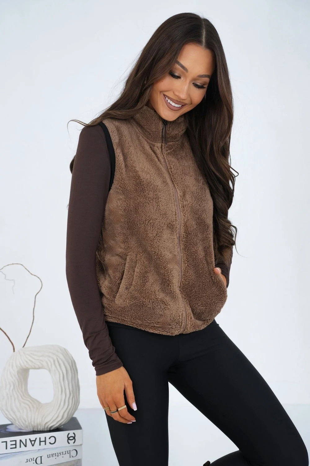 Gilet beige – Image 2