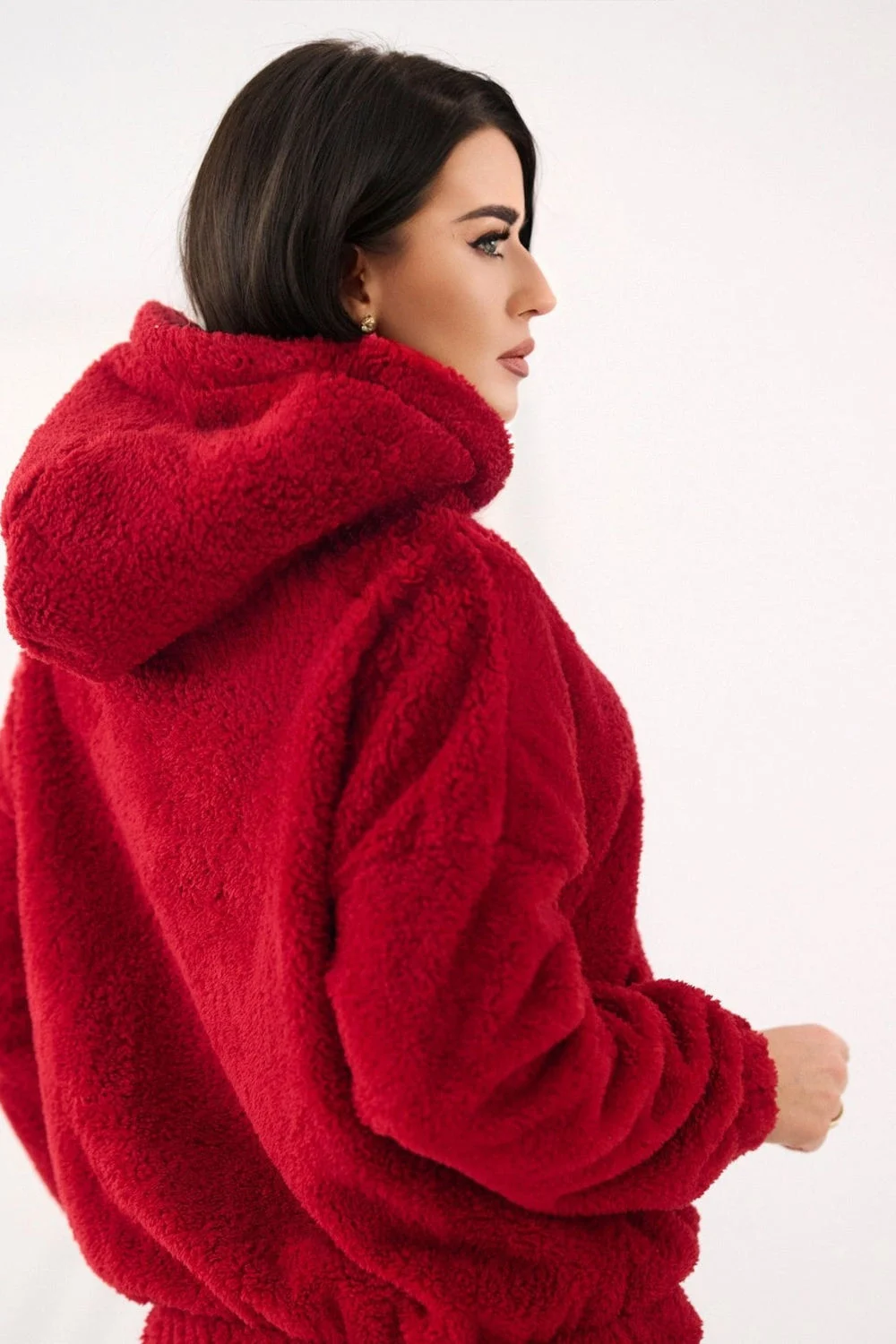 Sweatshirt rouge – Image 3